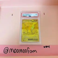 PSA 9 Mega Charizard X ex 130/094 Me02 Phantasmal Flames Mega Hyper Rare EN - Image 2