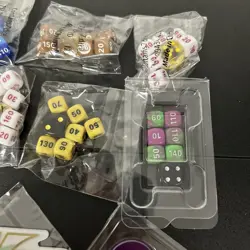 Pokemon TCG Playing Dice Lot Multiple Sets ETB Dice & Damage Counters Sealed - Image 3