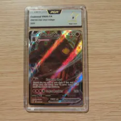 PCA 9 MINT Coalossal VMAX 099/185 Vivid Voltage FULL ART Pokemon Card PSA - Image 1