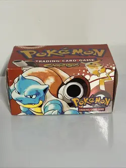 Pokemon TCG Wizards Of The Coast 1999 Original Vintage Storage Box Only NO CARDS - Image 1