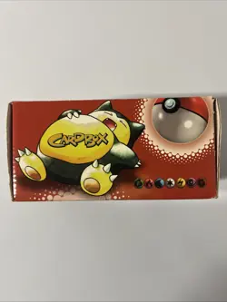 Pokemon TCG Wizards Of The Coast 1999 Original Vintage Storage Box Only NO CARDS - Image 5