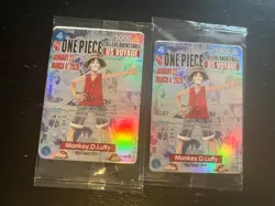Monkey.D.Luffy (055) (College Basketball US Voyage) P-055 One Piece Promotion... - Image 1
