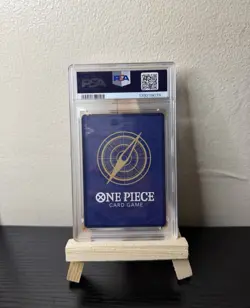 Namco One Piece CCG 2024 EN Portgas D. Ace OP02-013 SP Foil Super Rare PSA 10 - Image 2