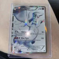 Pokemon Reshiram 113/114 Black & White Holo Full Art Ultra Rare Basic Card - Image 1