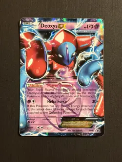 Deoxys EX (Team Plasma) BW82 Black & White Holo - Image 1