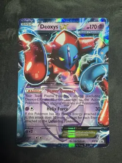 Deoxys EX (Team Plasma) BW82 Black & White Holo Black Star Promo Rare 2013 MP - Image 1