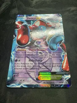 Deoxys EX (Team Plasma) BW82 Black & White Holo Black Star Promo Rare 2013 MP - Image 2