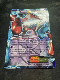 Deoxys EX (Team Plasma) BW82 Black & White Holo Black Star Promo Rare 2013 MP - Image 5