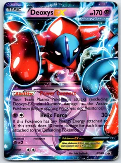 Deoxys EX (Team Plasma) - Promo Black and White Promos Holo BW82 HP - Image 1