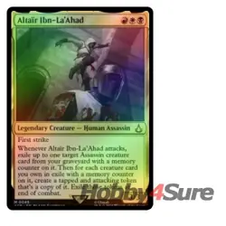 Foil Altair Ibn-la'ahad M/NM Magic MTG Universes Beyond: Assassin's Creed - Image 1