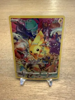 Pokemon TCG Pikachu 160/159 Crown Zenith Secret Rare Full Art Holo Card M - Image 1