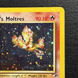 Blaine's Moltres 1/132 Pokemon TCG Gym Heroes Holo Foil Rare Card Played MP - Image 3