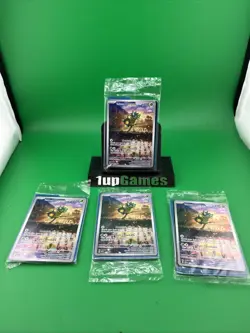 4X Teal Mask Ogerpon 123 Sv: Scarlet & Violet Promo Cards Holo Sealed NM - Image 1