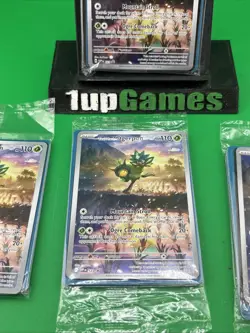 4X Teal Mask Ogerpon 123 Sv: Scarlet & Violet Promo Cards Holo Sealed NM - Image 3