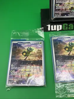 4X Teal Mask Ogerpon 123 Sv: Scarlet & Violet Promo Cards Holo Sealed NM - Image 4