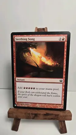 Magic The Gathering x 1 THE LIST SEETHING SONG red card MTG NM - Image 1