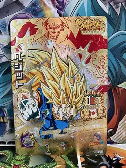 Vegito HJ7-CP7 Super Dragon Ball Heroes Mint Card - Image 1