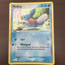 Mudkip 018 EX Deck Tin (2004) Nintendo Black Star Promo Pokemon Card - Image 1