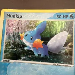 Mudkip 018 EX Deck Tin (2004) Nintendo Black Star Promo Pokemon Card - Image 2