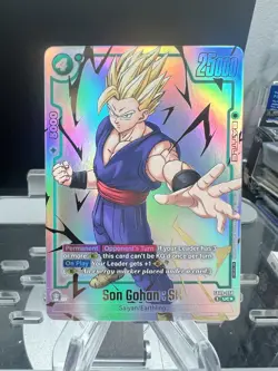 Dragon Ball Super Fusion World Son Gohan FB09-058 Alt Art Limited Pack Card - Image 2
