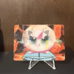 Pokemon Jigglypuff Lenticular Viz Video Promo 3D Card - PIKA-0022D/DVD VHS - Image 1