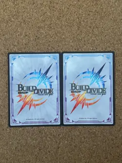 DEMON SLAYER build divide Holo card anime card 2set - Image 2