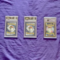 LOT OF 3 GRADED POKEMON CARDS! PSA 8, PSA 9, AND TAG 10. GREAT FOR COLLECTORS! - Image 2