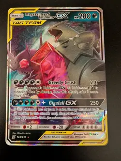 Mega Sableye & Tyranitar GX ( 126/236 ) Pokemon Card Sun Moon Unified Mind - Image 1