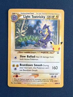 Light Toxtricity SWSH137 SWSH: Sword & Shield Promo Cards Holo - Image 1