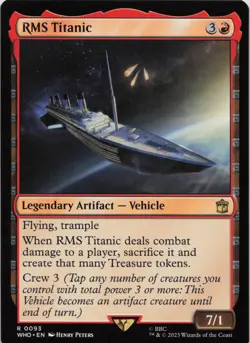 RMS Titanic R Universes Beyond: Doctor Who 93 LP-NM - Image 1