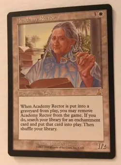 ACADEMY RECTOR Urza's Destiny Magic the Gathering MTG NM **Actual Pictures** - Image 2