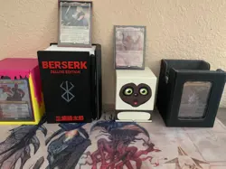 magic the gathering collection/mats/deckboxes - Image 1