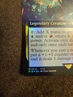 Magic: The Gathering Final Fantasy Vivi Ornitier Extended Art Foil - Image 3