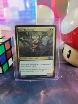 Satyr Enchanter Magic The Gathering Core Set 2019 Regular Uncommon LP - Image 1