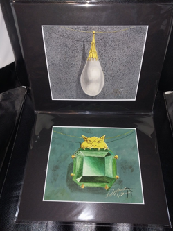 5 Signed Mox Prints - Magic the gathering MTG Jet Sapphire Ruby Pearl Emerald - Image 2