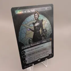 MTG *Liliana of the Veil Borderless Foil X1* (NM) Dominaria United Magic - Image 2