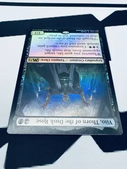 MTG Vito, Thorn of the Dusk Rose (127/284) Promo Core Set 2021 Foil - Image 4