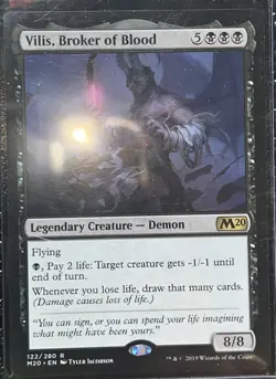 Core Set 2020 Magic: The Gathering Vilis, Broker of Blood - Image 1