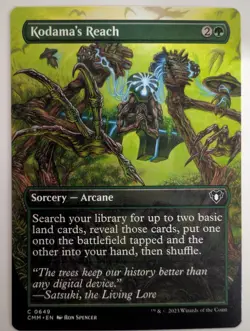 MTG - Kodama's Reach - C - CMM - Borderless - 649 - Image 1