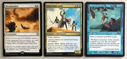 MTG 3x BIRD TRIBAL Lot: Murmuration, Aven Wind Guide, Airborne Aid - Image 1