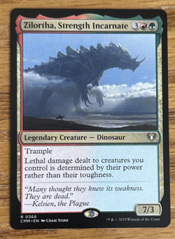MTG Commander Masters, Zilortha, Strength Incarnate - Image 1