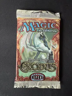 Magic the Gathering EXODUS Booster Pack BRAND NEW IN MINT CONDITION - Image 1