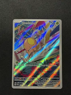Pokemon Scarlet & Violet - Toedscool - 201/198 - Illustration Art Rare - M/NM - Image 2