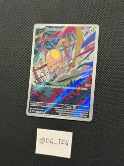 Pokemon Scarlet & Violet - Toedscool - 201/198 - Illustration Art Rare - M/NM - Image 4