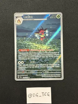 Pokemon Stellar Crown - Ledian - 144/142 - Illustration Art Rare - M/NM - Image 1