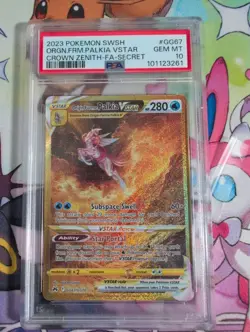 PSA 10 GEM MINT Pokemon Origin Forme Palkia VSTAR Crown Zenith GG67/GG70 - Image 1
