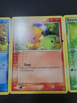 Pokemon First Partner JUMBO Hoenn Starters: Treecko, Torchic, Mudkip - Near Mint - Image 3