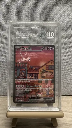 TAG 10 - Pokemon Mew EX #53 Promo Ultra premium collection Gem Mint (psa10) - Image 3