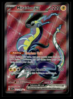 Miraidon ex 227/198 Scarlet & Violet Ultra Rare Pokemon - Image 1