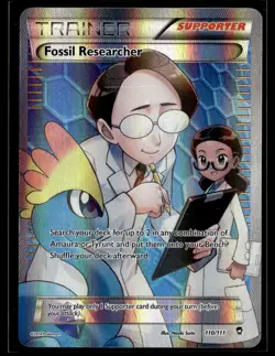 Fossil Researcher 110/111 Furious Fists Rare Ultra Pokemon - Image 1